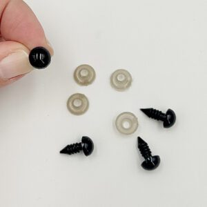 Yeux 8mm (2 paires)