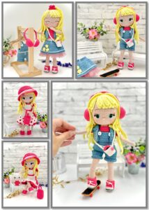 KIT VALENTINA - collection les "Valérias" (avec kit de fournitures - EDITION LIMITEE)