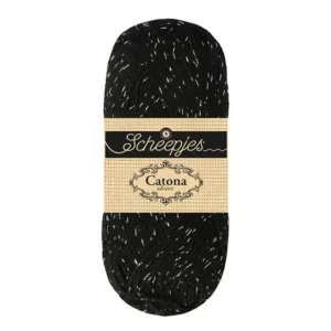 Catona Shine - 110-S Noir de jais - Argent