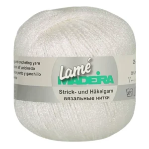 400 - FIL BLANC - Madeira Lamé metallic 25g