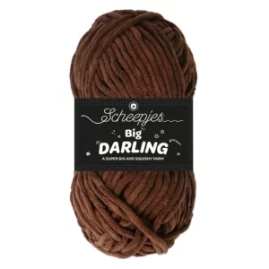 BIG Fil chenille - 413 - BIG DARLING MARRON FONCE